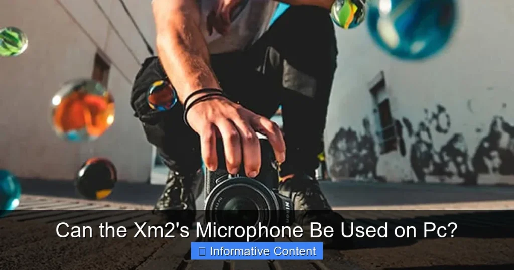 Can the Xm2's Microphone Be Used on Pc?