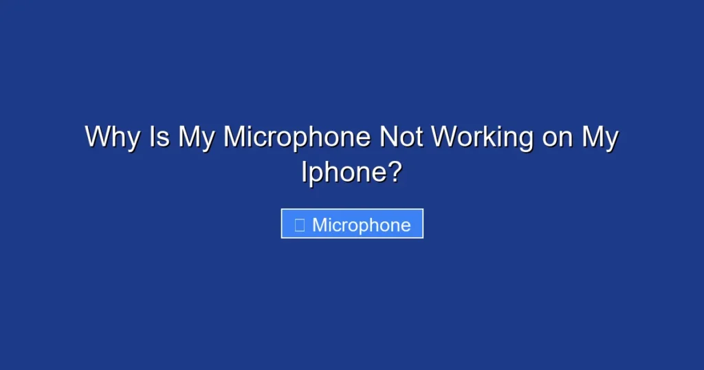 Why Is My Microphone Not Working on My Iphone? Why Is My Microphone Not Working on My Iphone?