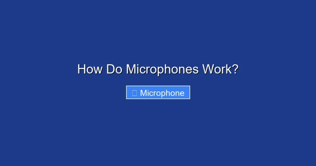 How Do Microphones Work? How Do Microphones Work?