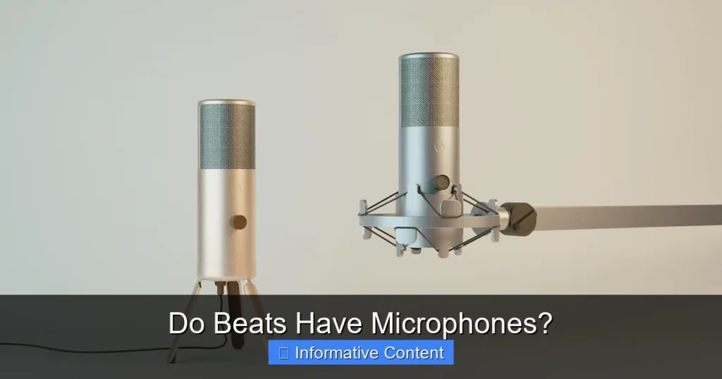 Do Beats Have Microphones?