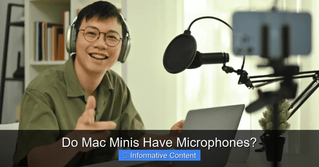 Do Mac Minis Have Microphones?