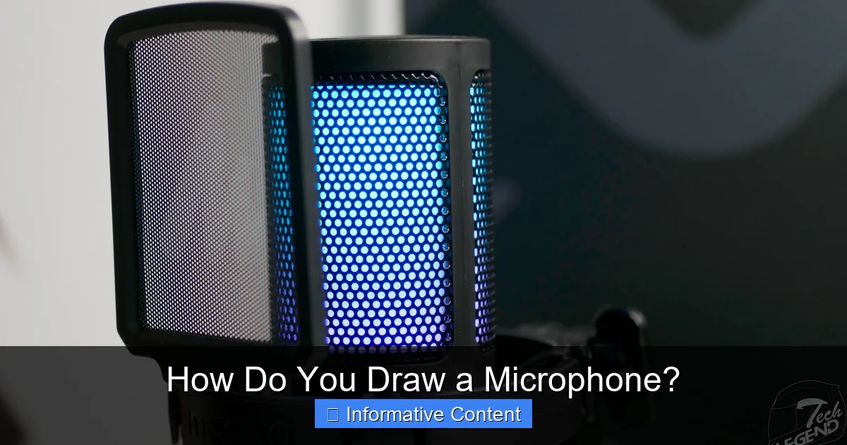 How Do You Draw a Microphone?