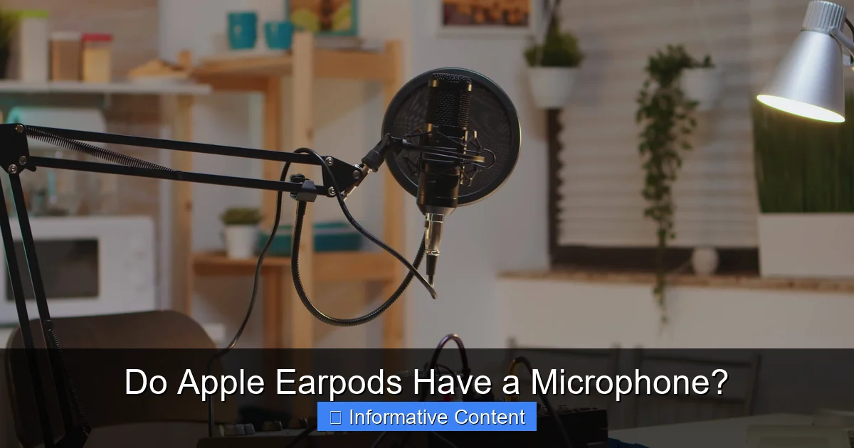 Do Apple Earpods Have a Microphone?