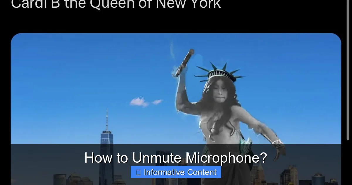 How to Unmute Microphone?